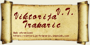 Viktorija Traparić vizit kartica